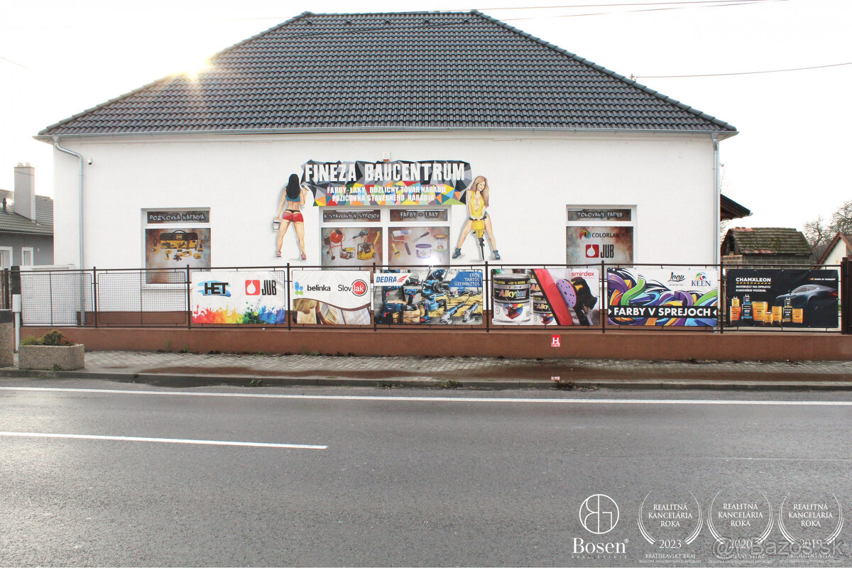 BOSEN | Prenájom polyfunkčného objektu, Veľký Meder, 183 m2