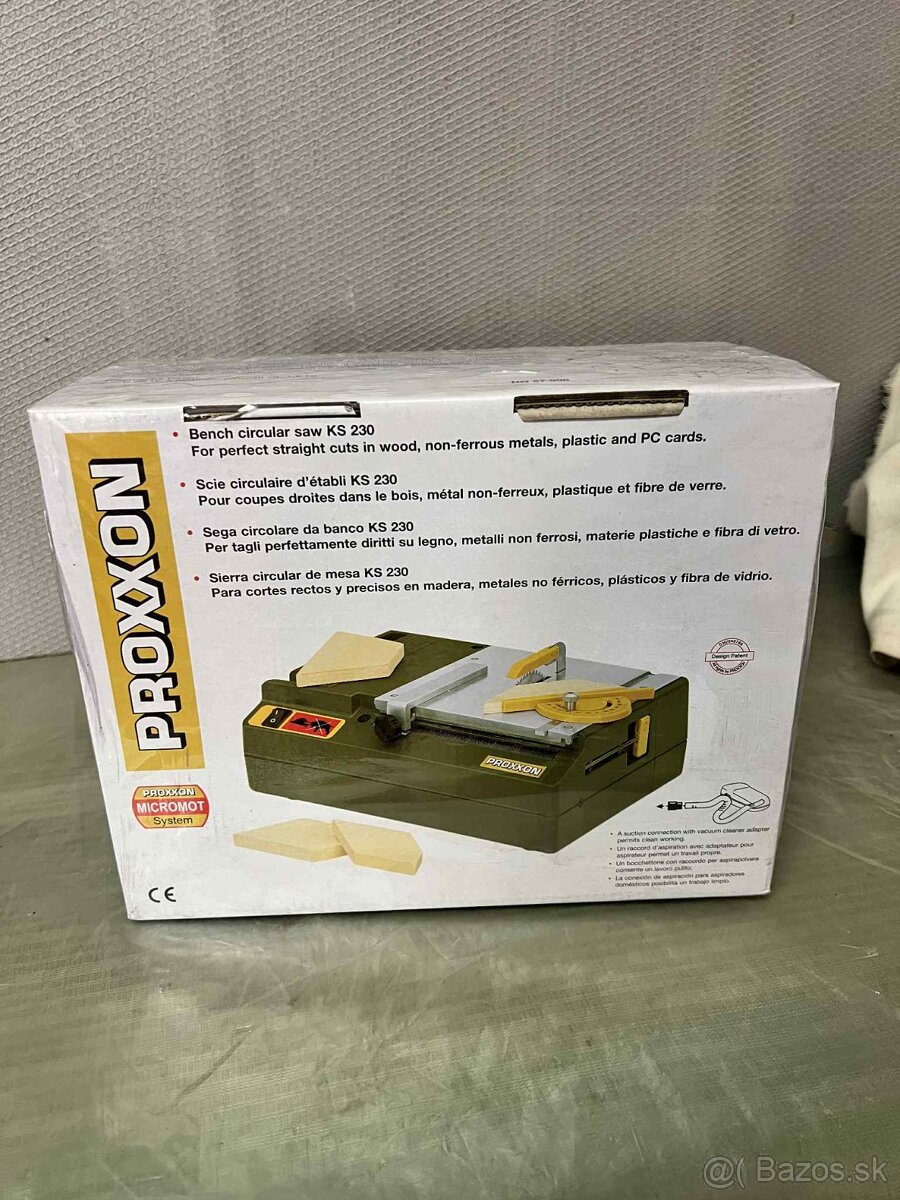Predám novú kotúčovú pílu Proxxon KS 230
