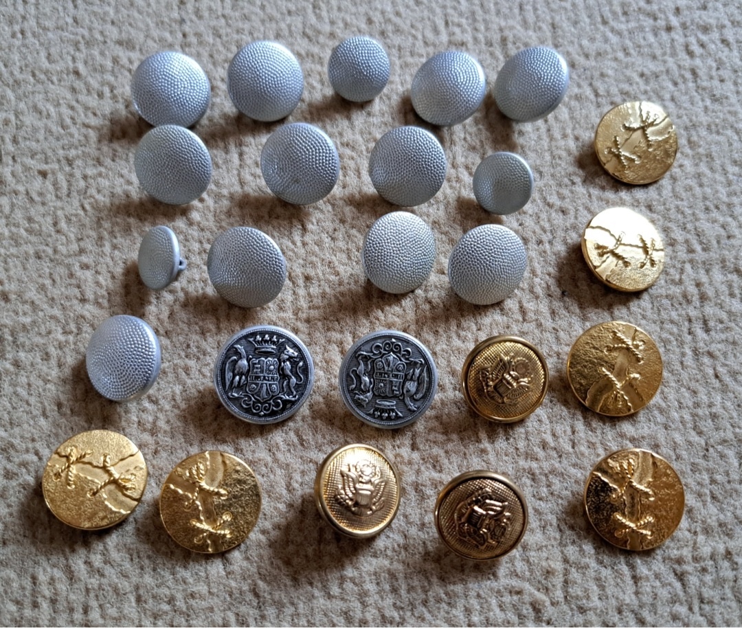 Nemecké Gombíky Na Uniformu