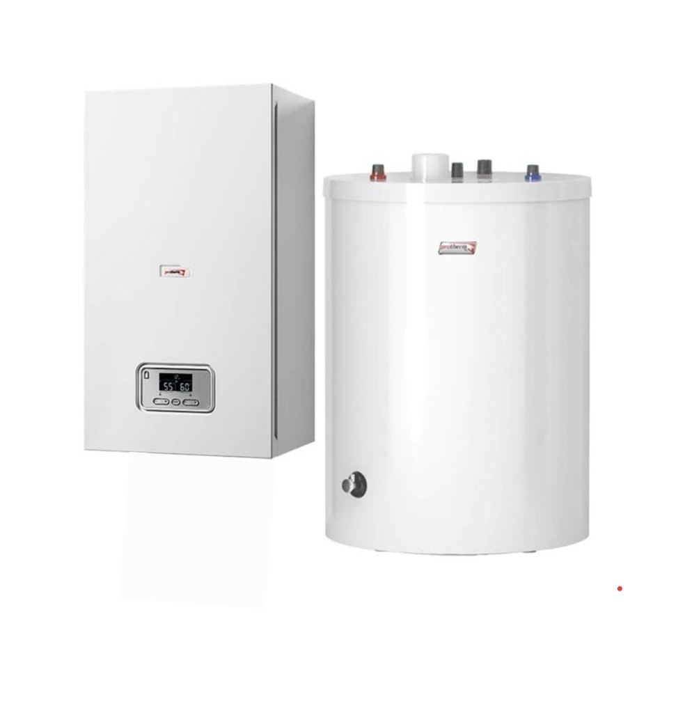 Elektrický kotol so zásobníkom a ventilom