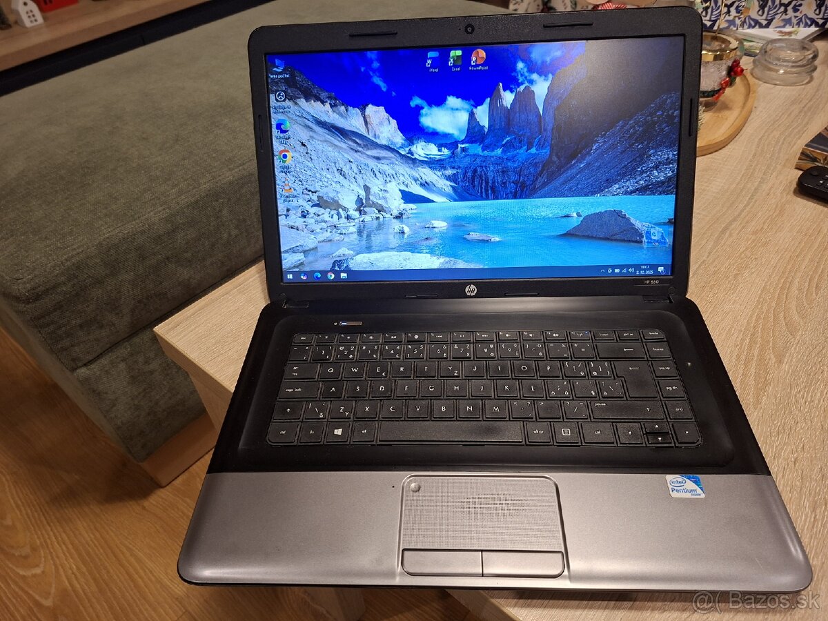 Notebook HP 650 win 10, 6GB ram, 250 GB SSD