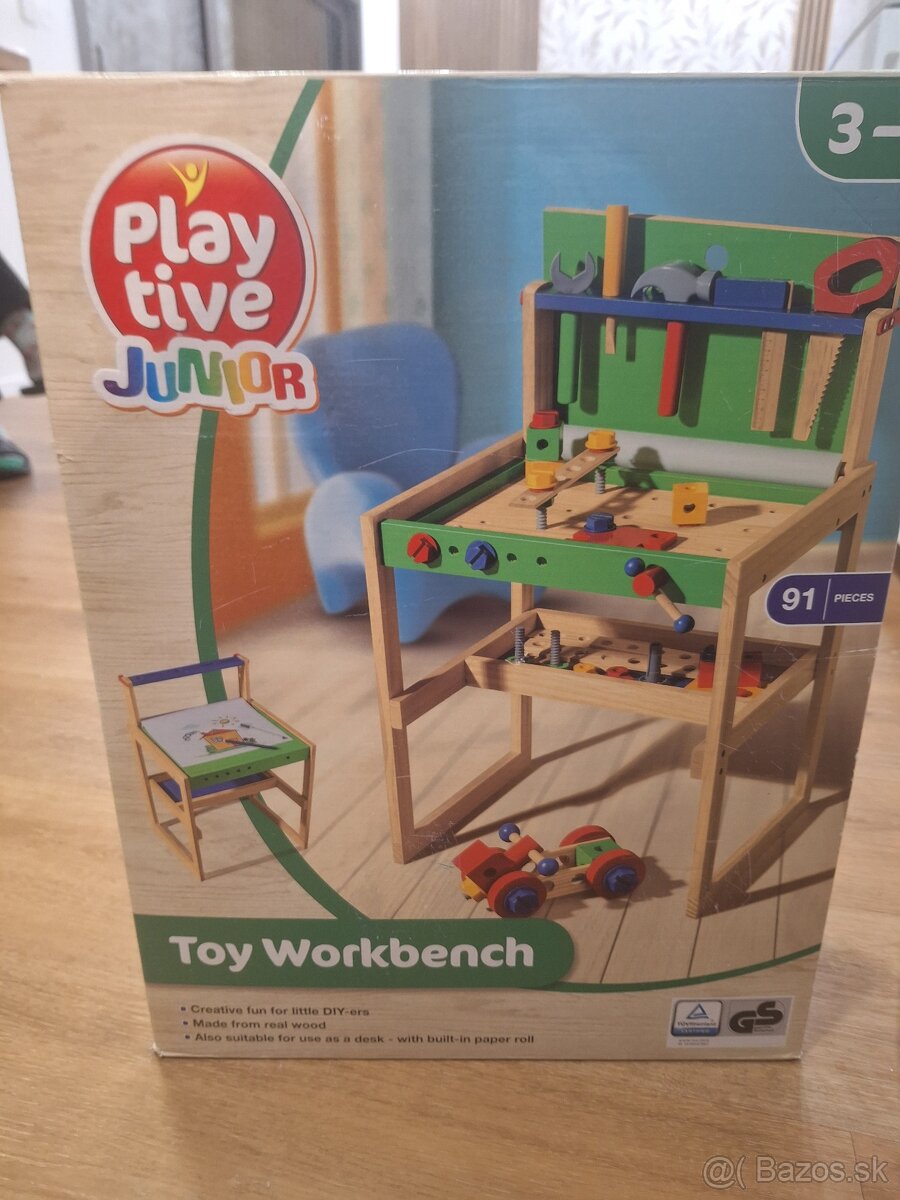 Detský stolík s náradím lidl