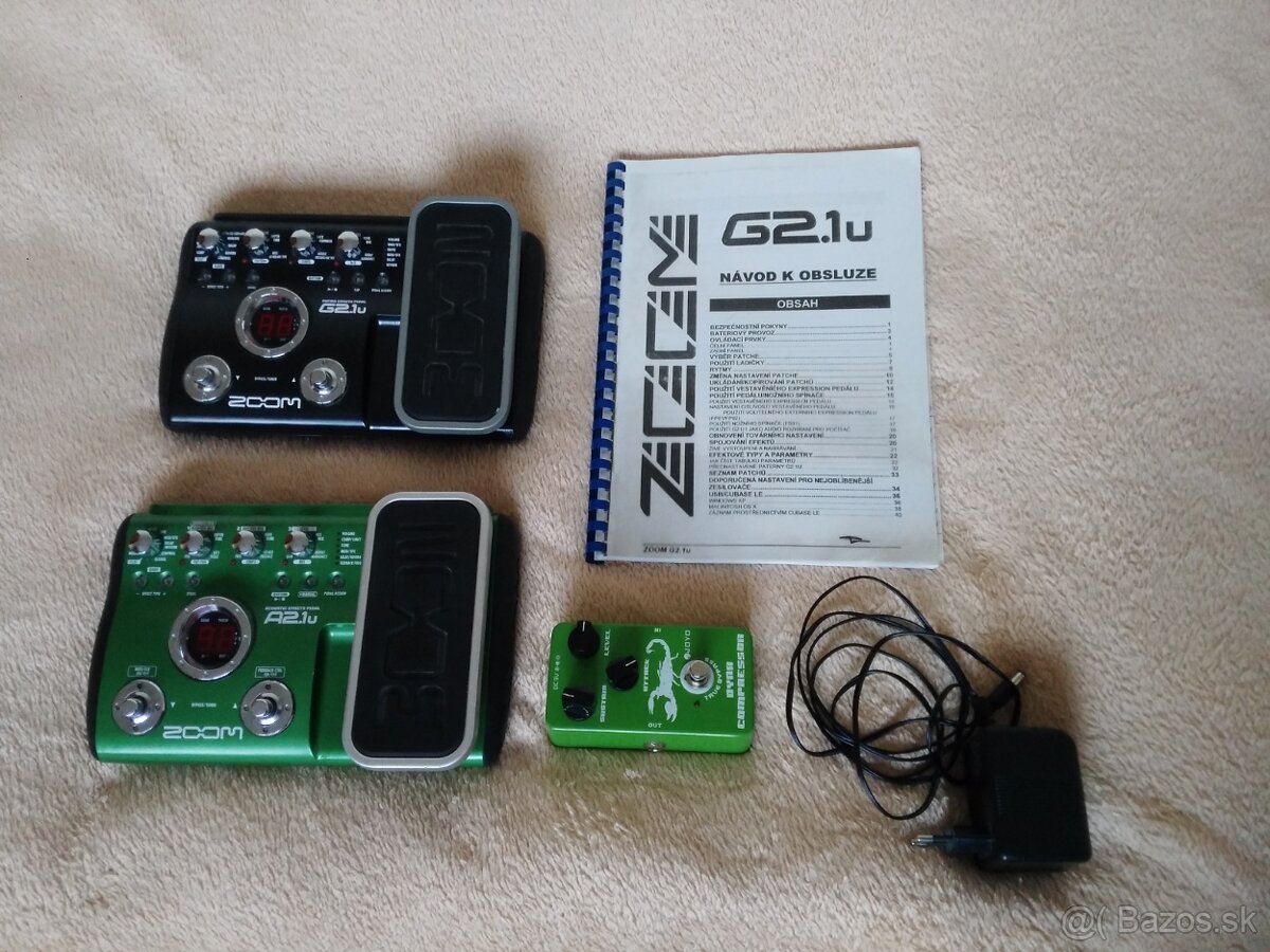 Predam multiefekt ZOOM G2.1u.