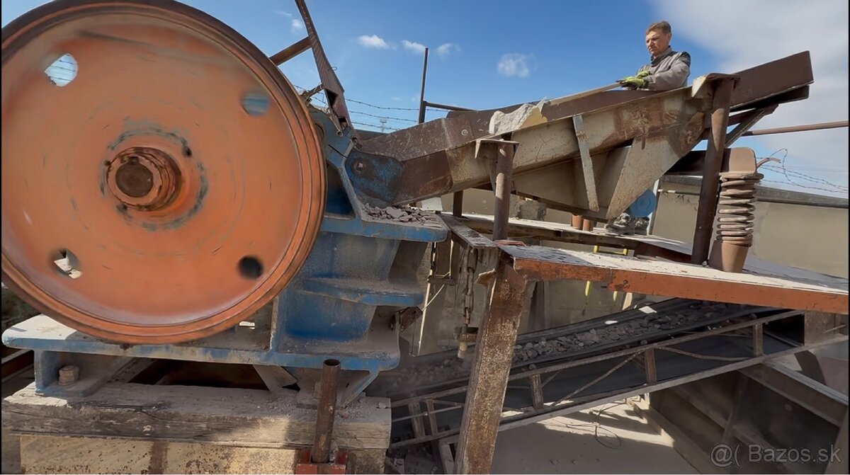 Predaj/ Prenájom dvojčeľusťový drvič – Přerovské strojárne