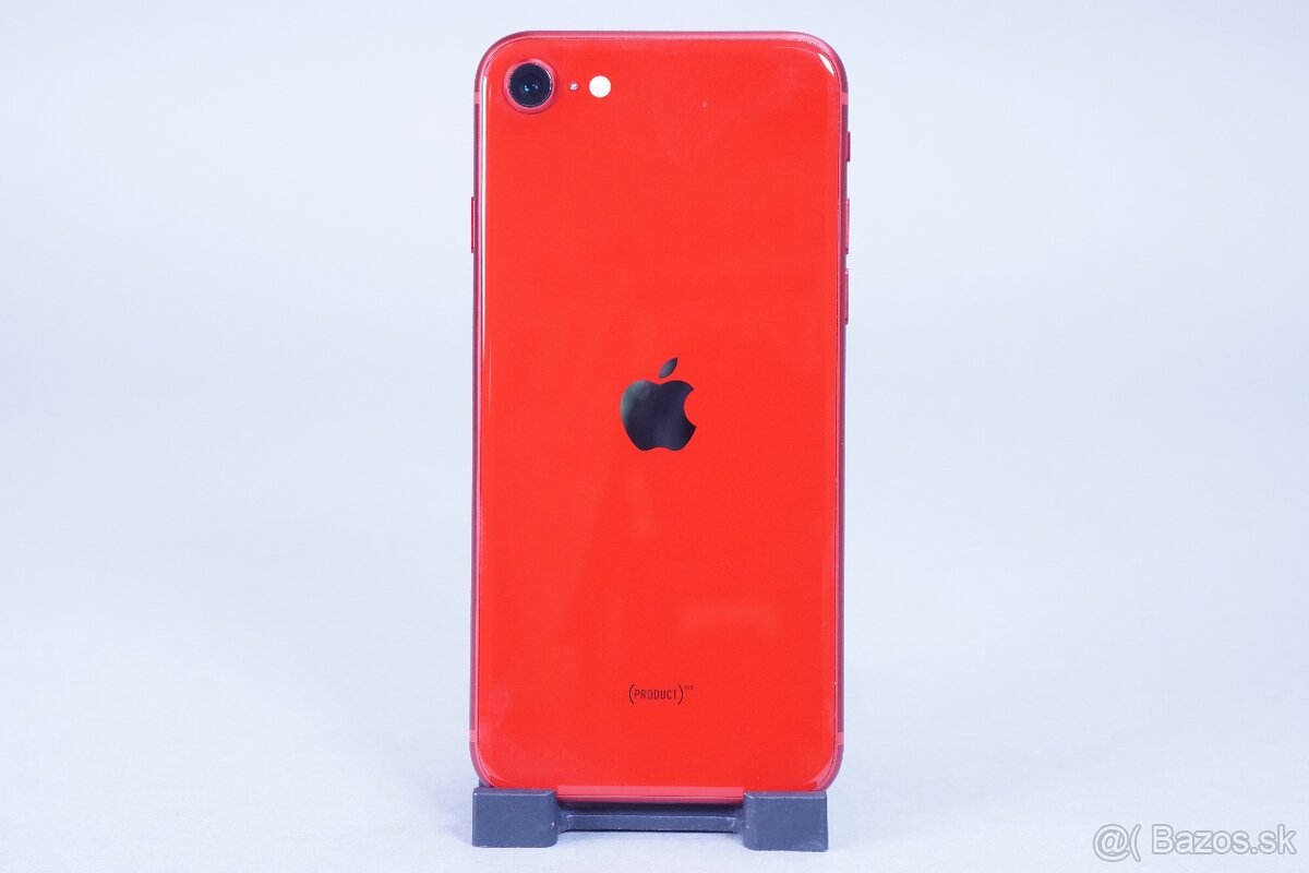 ZÁRUKA/iPhone SE 2022 128GB Red (A-) Baterie 100%