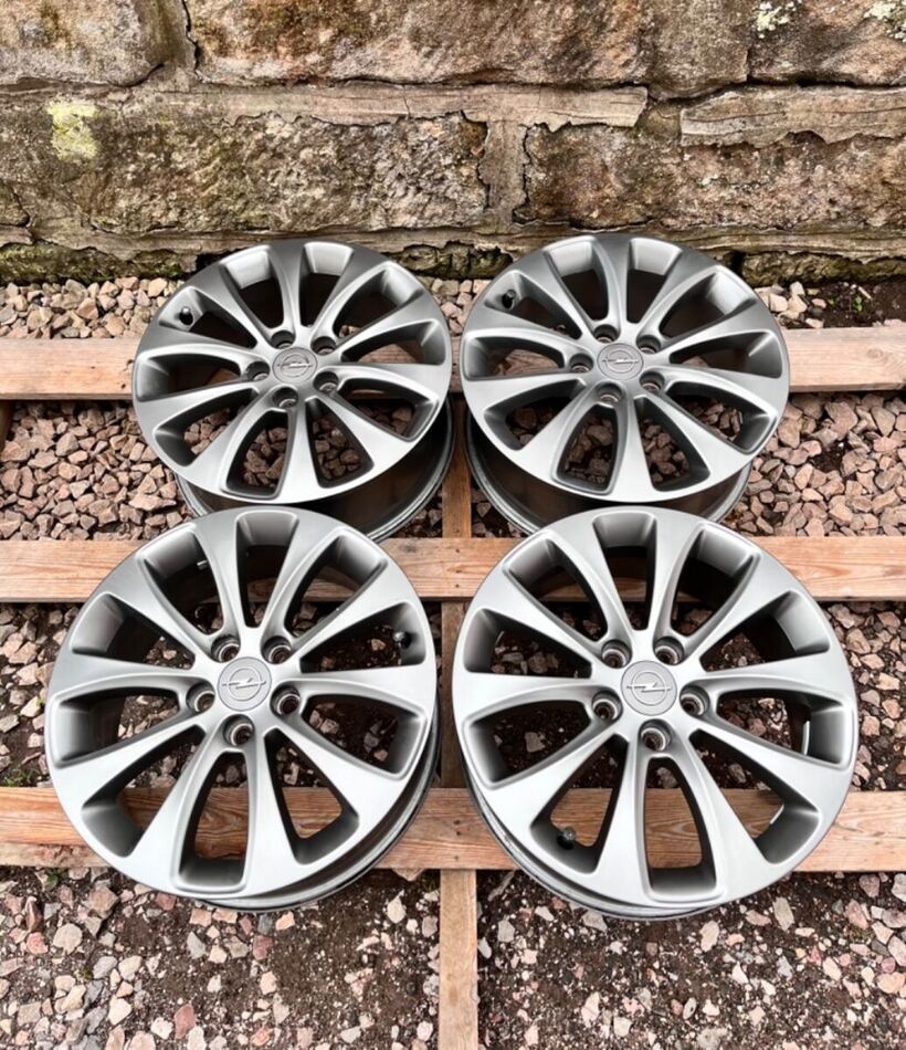 5x110 R16 originál Opel Astra H / GTC / Zafira - Šedé - ET 3