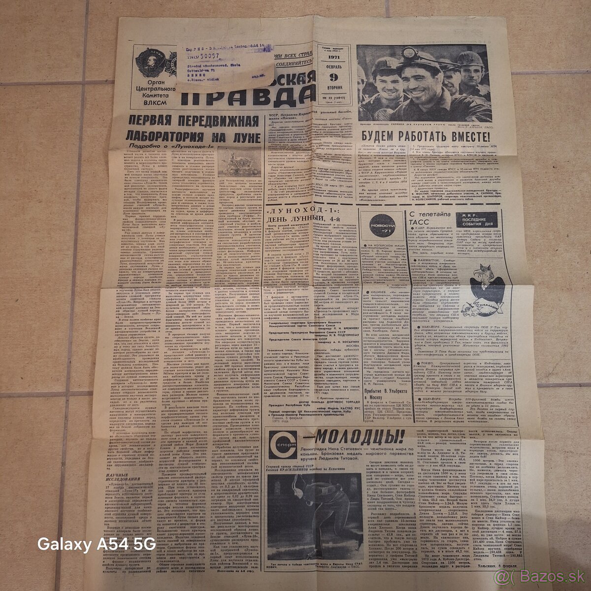 Staré noviny -1971