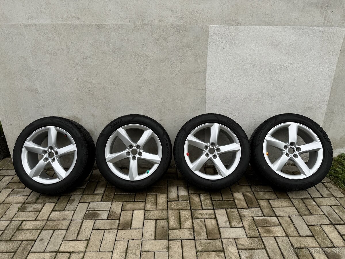 Audi rotory 7.5Jx19H2 ET29+Pirelli P Zero 235/50/R19 zadarmo