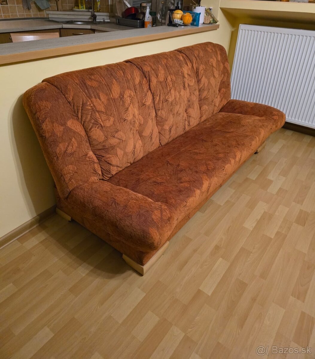 Rozťahovacia sedačka + kreslo