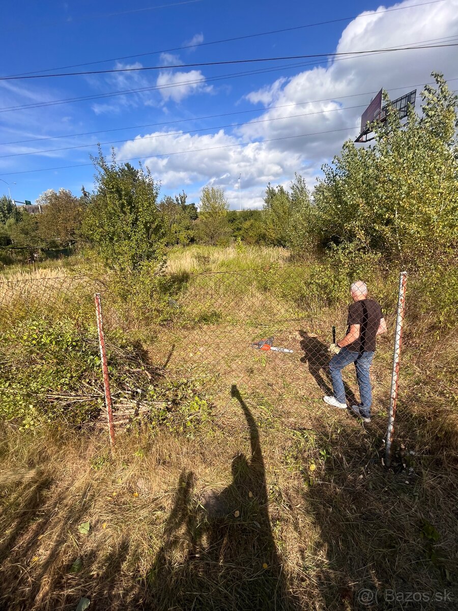 Čistenie pozemkov