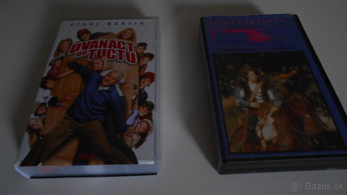 VHS original - 2 euro/ks
