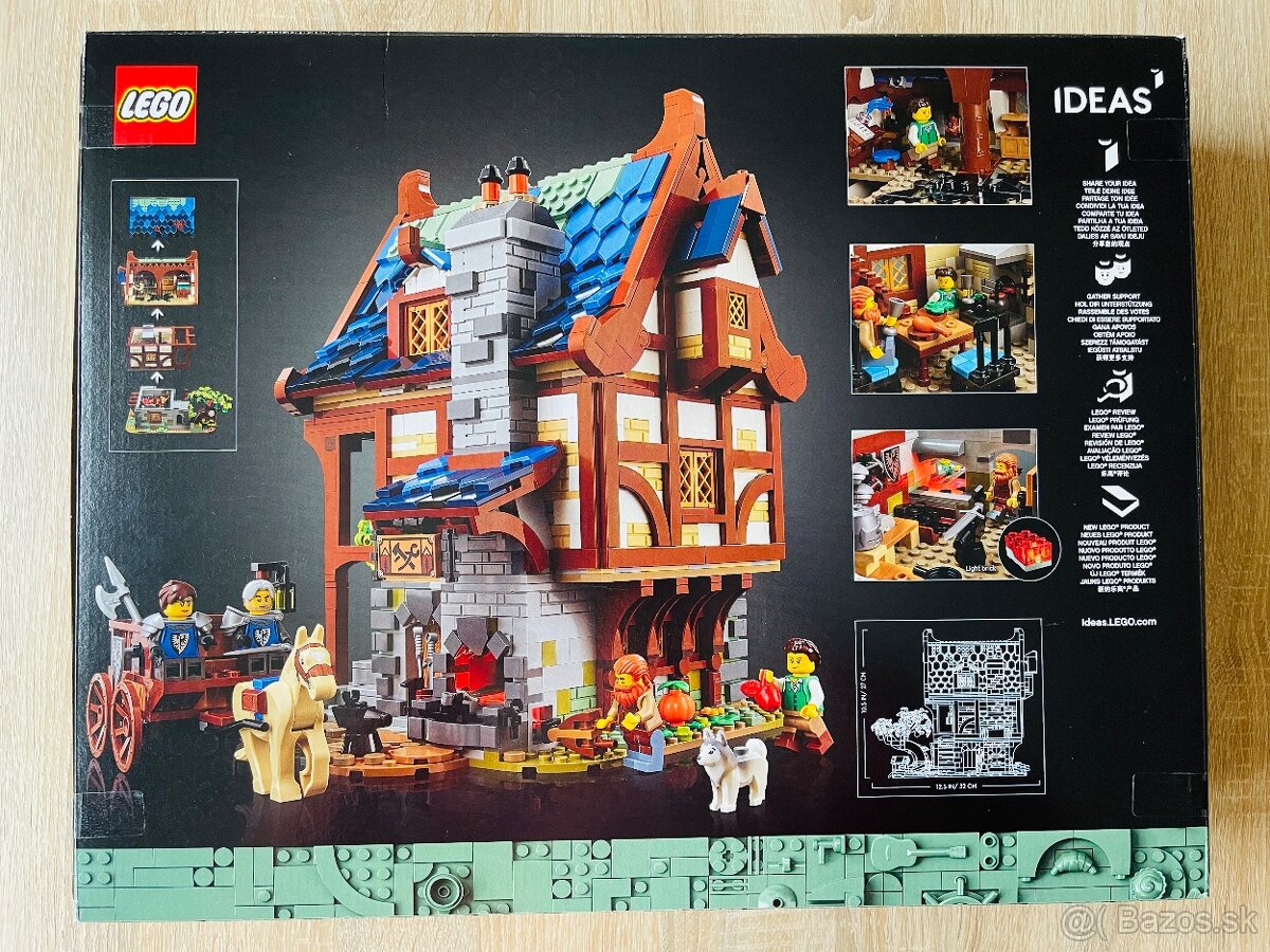LEGO Ideas 21325: Stredoveká kováčska dielňa