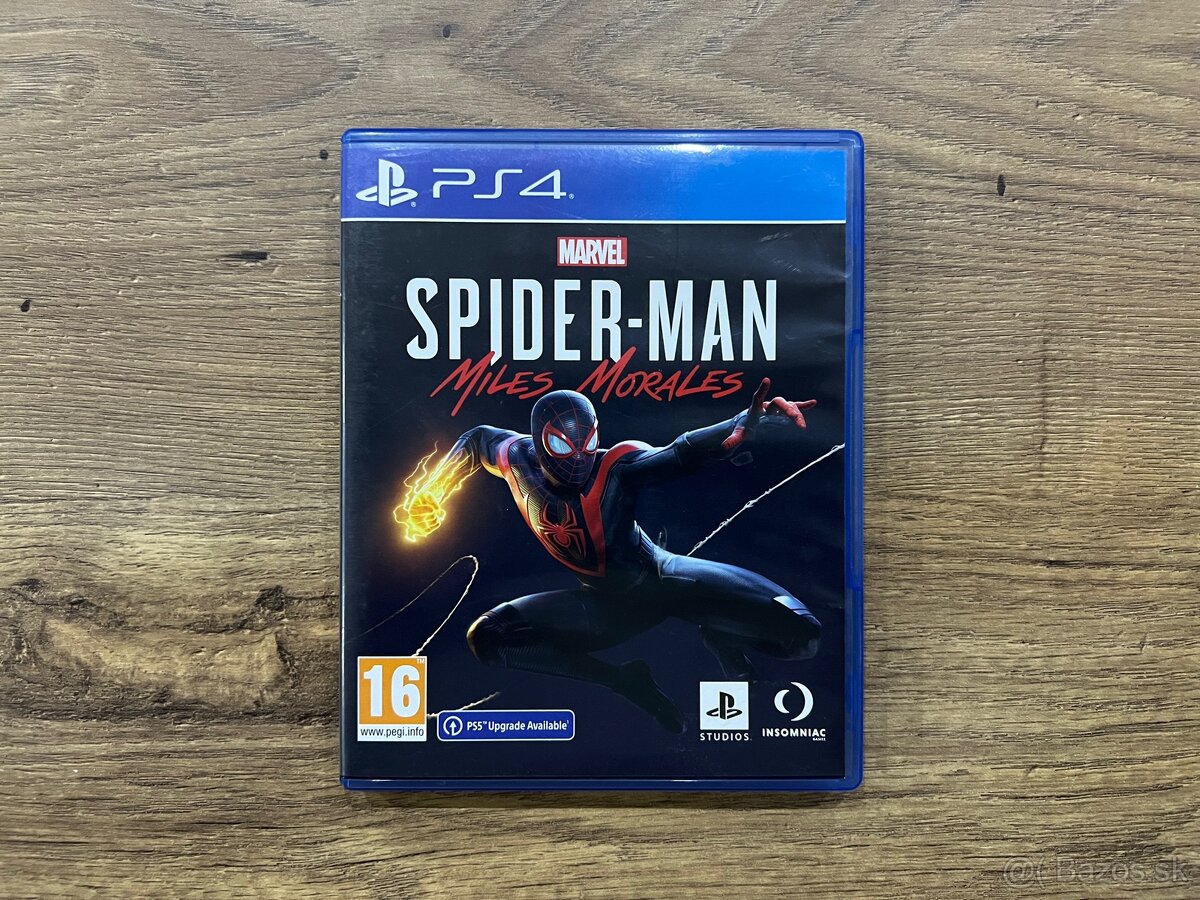 Hra na PS4/PS5 - Spider Man Miles Morales CZ