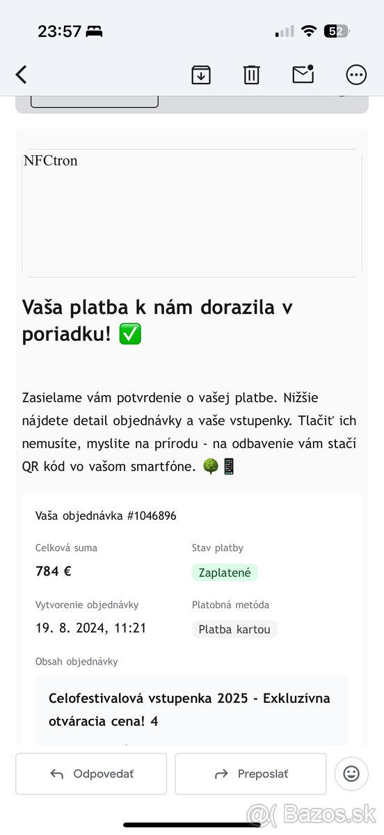 LOVESTREAM 2025 - 3 dnove vstupenky ( celofestivalove)