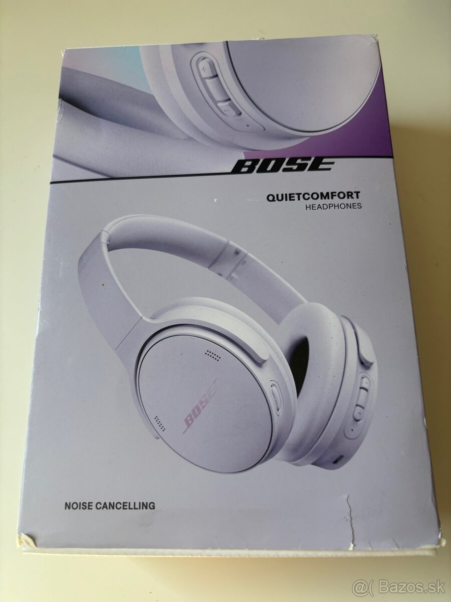 Bose QC 45 Headphones, fialovej farby