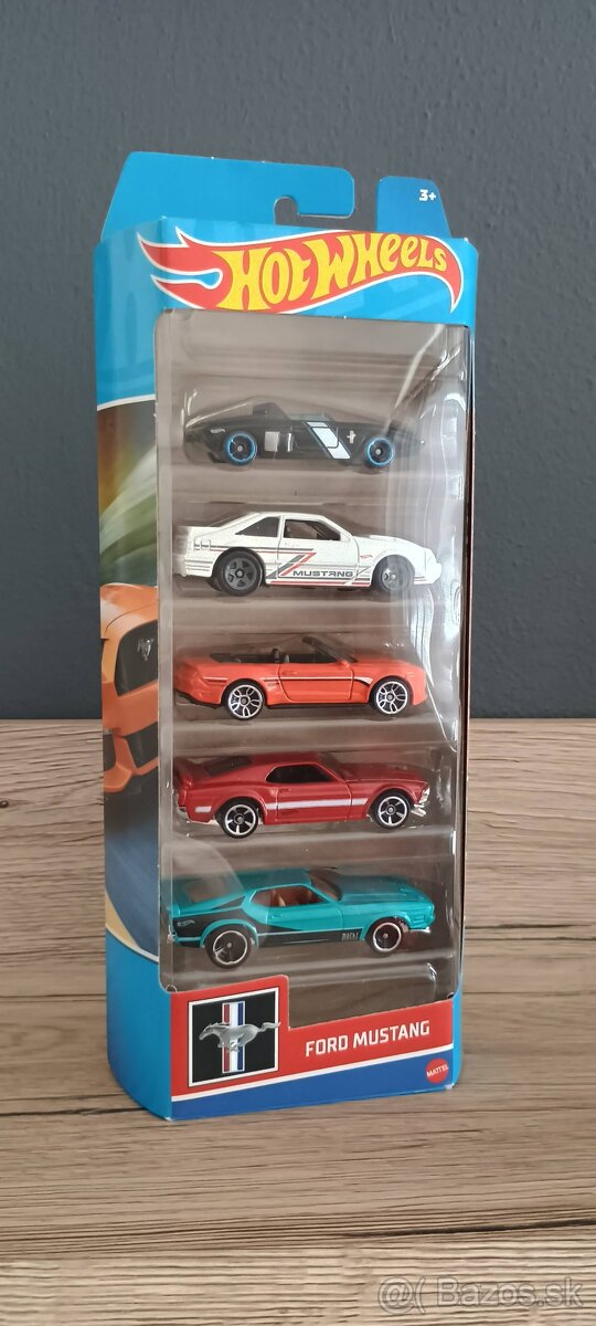 Hotwheels Ford Mustang 5 pack