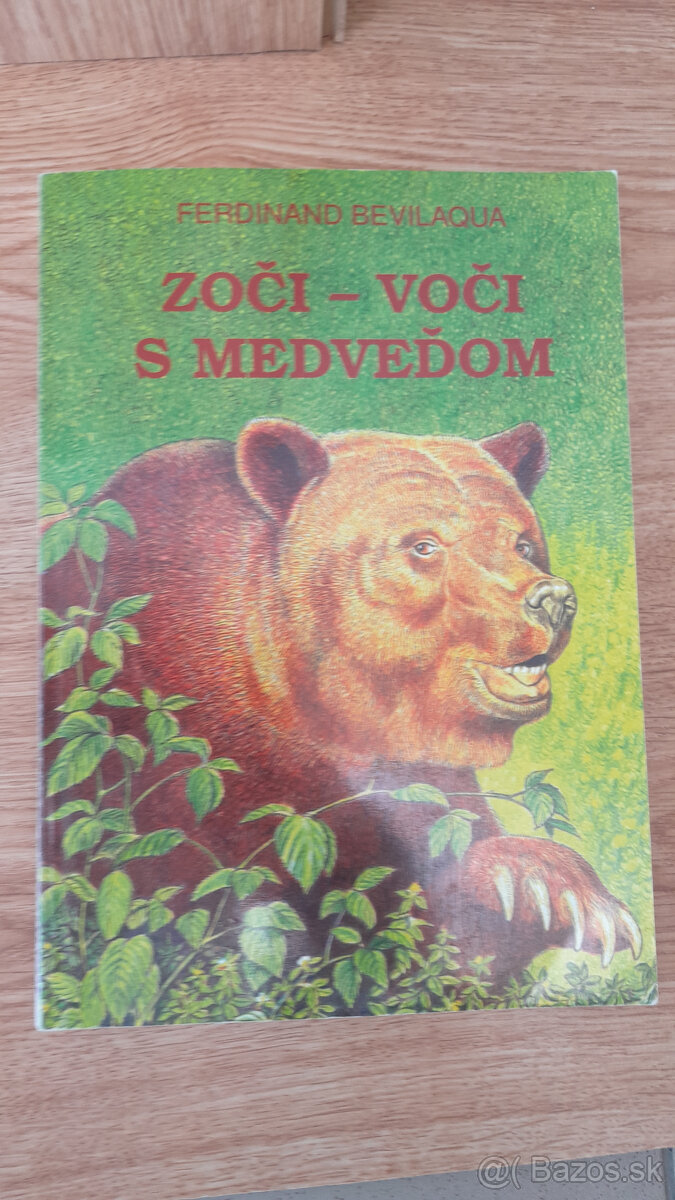 Predám knihu zoči - voči s medveďom
