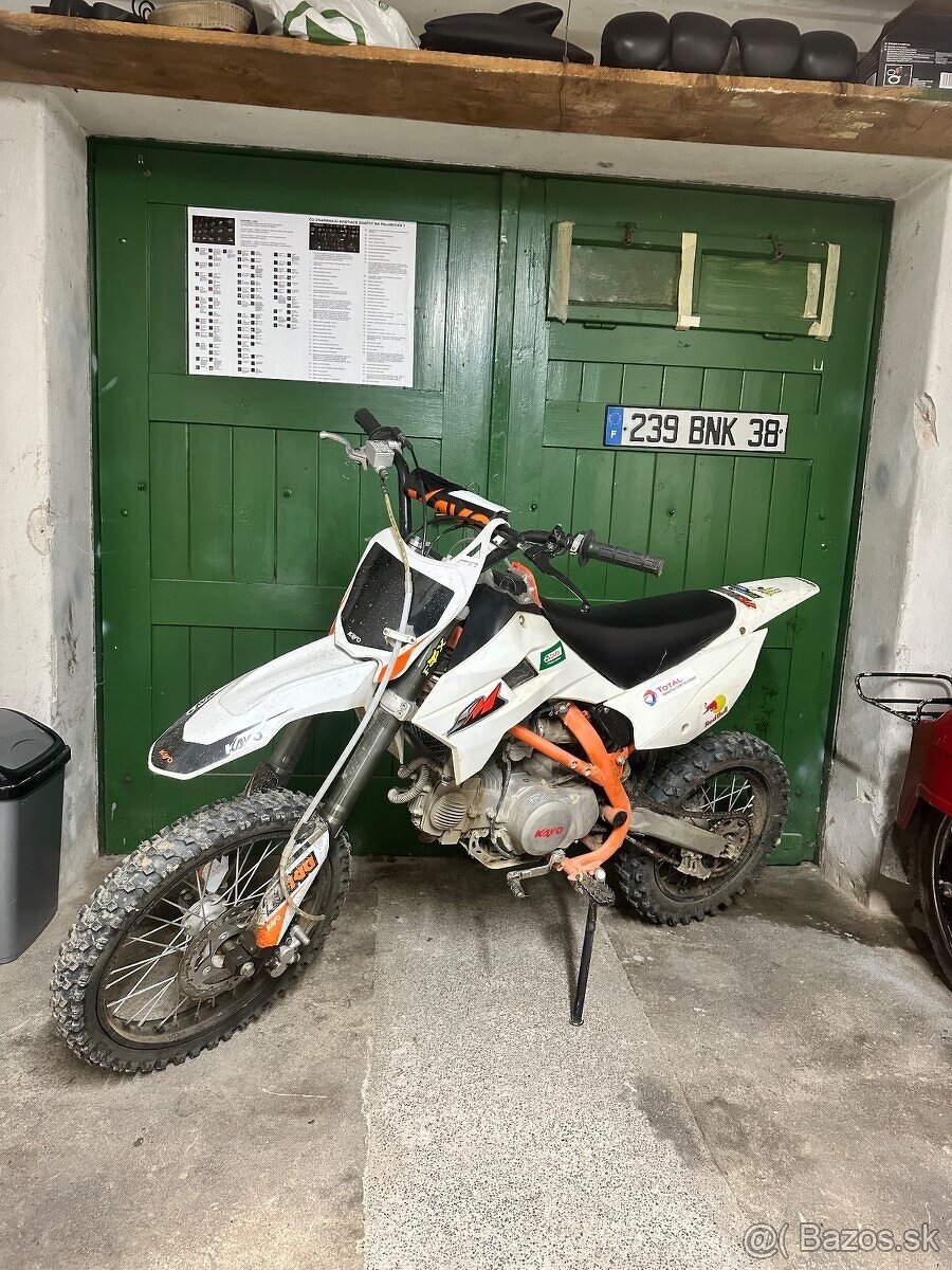 predam pitbike kayo 140tt (čítaj inzerát