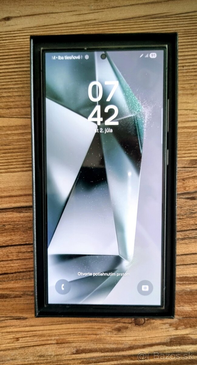 ZNÍŽENÁ CENA Samsung S24 Ultra STAV NOVÉHO