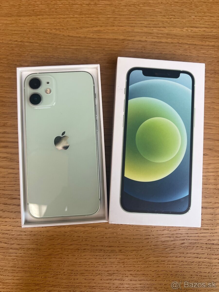Predám iPhone 12 MINI 64GB, TOP stav, VOLNY