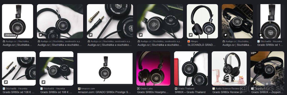 kúpim sluchadlá GRADO