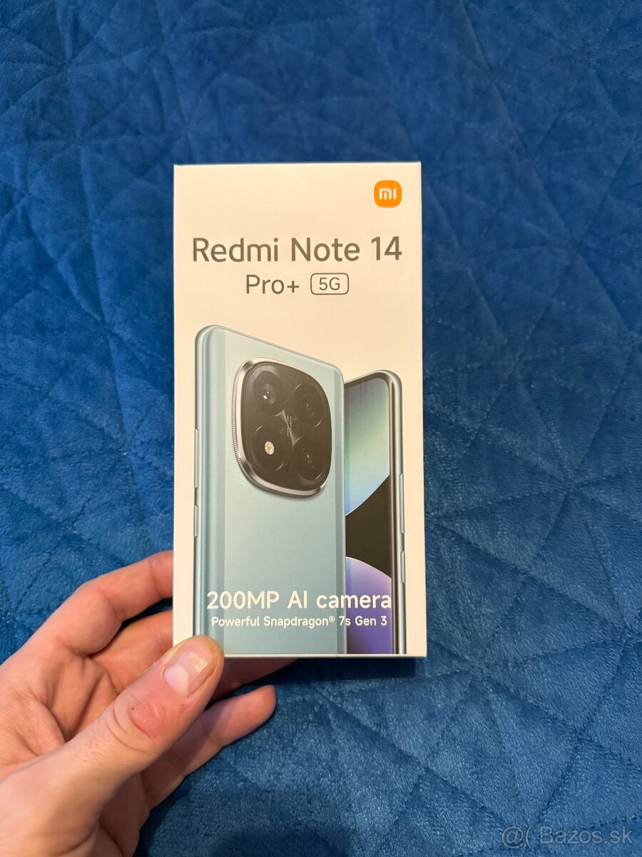Xiami Redmi note 14 PRO+ - 512 GB - Čierny