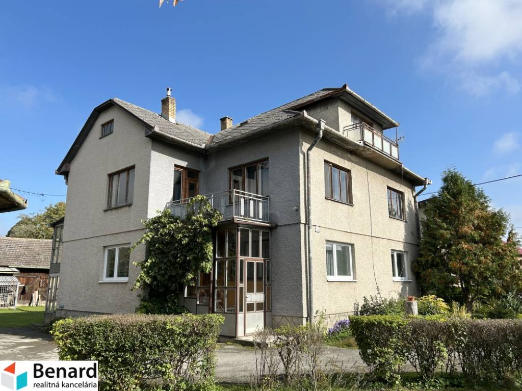 RODINNÝ DOM S VEĽKÝM POZEMKOM 3858m2, TULČÍK, OKR.PREŠOV