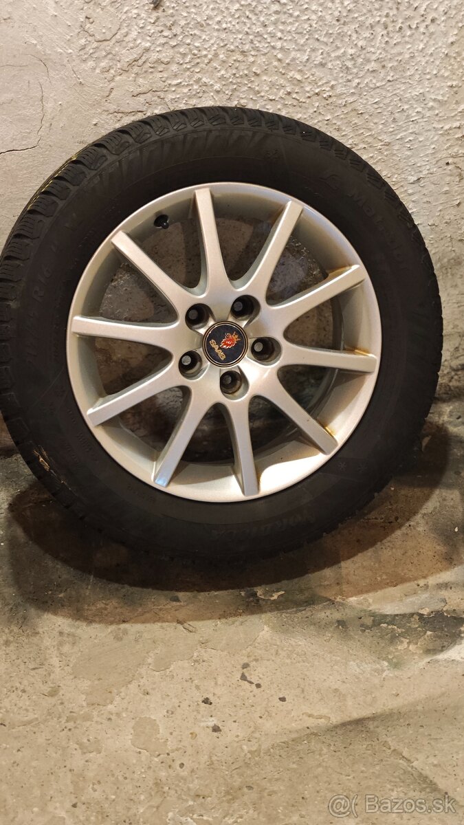 Saab 9-3 zimné pneu na diskoch