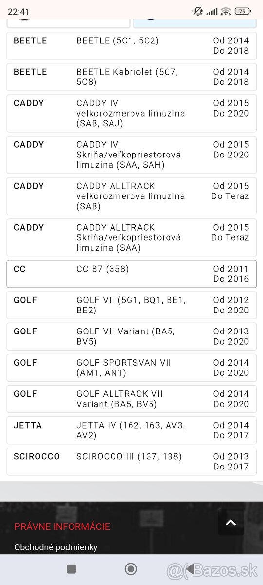 EGR chladič 2.0tdi VW
