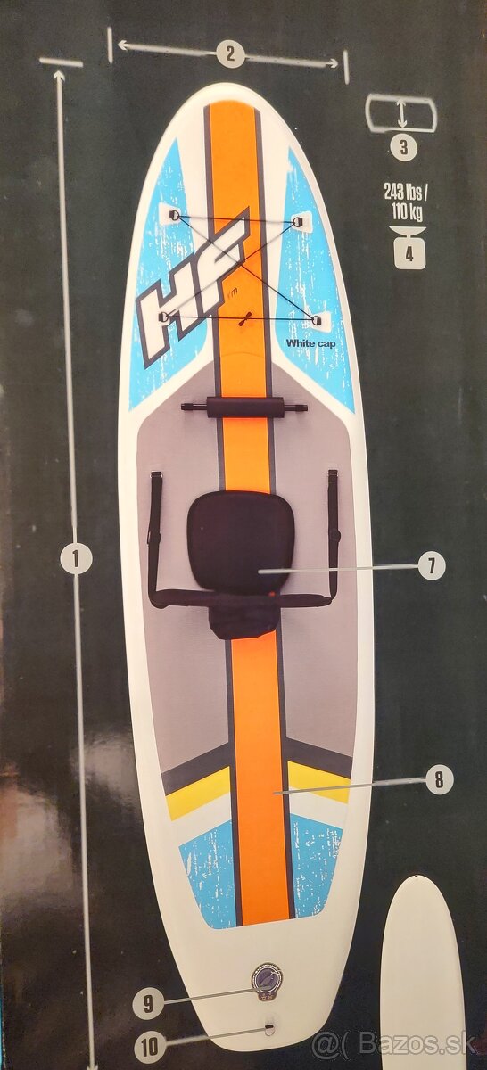 Hydroforce paddleboard set do 110kg