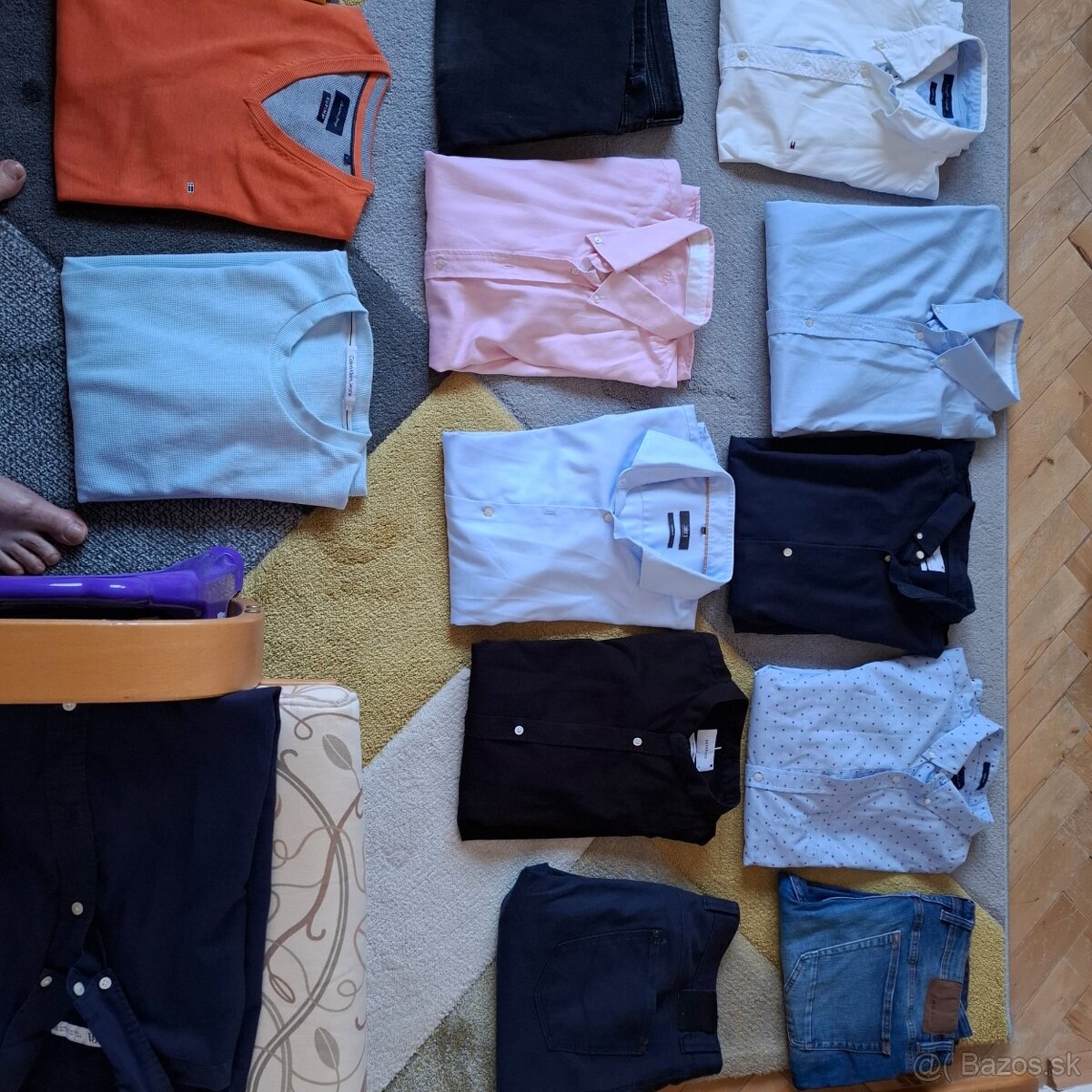 Mix pánskeho značkového oblečenia Gant,TH  CK..atd XL, XXL