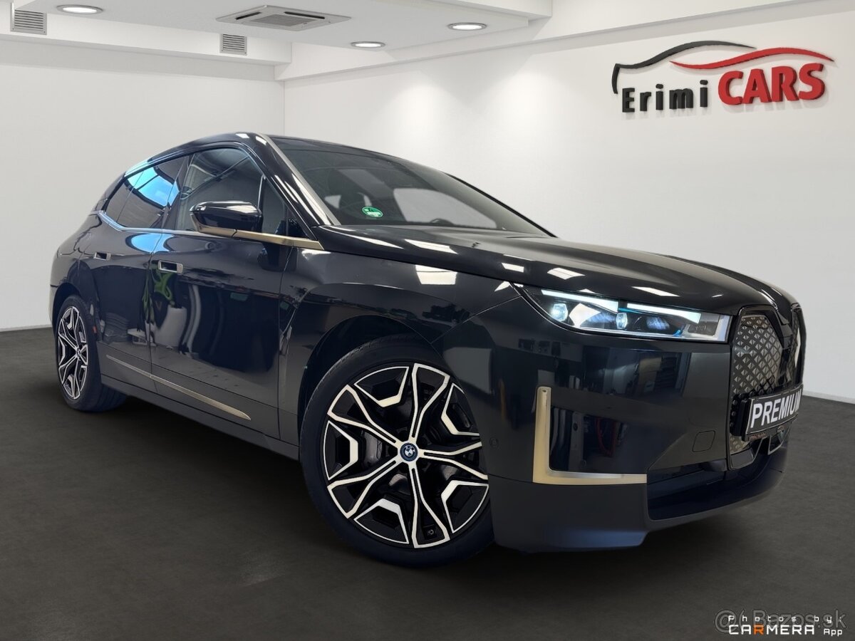BMW iX 40 xDrive GOLD LASER MASÁŽ PANORAMA HEAD-UP 360°KAM.