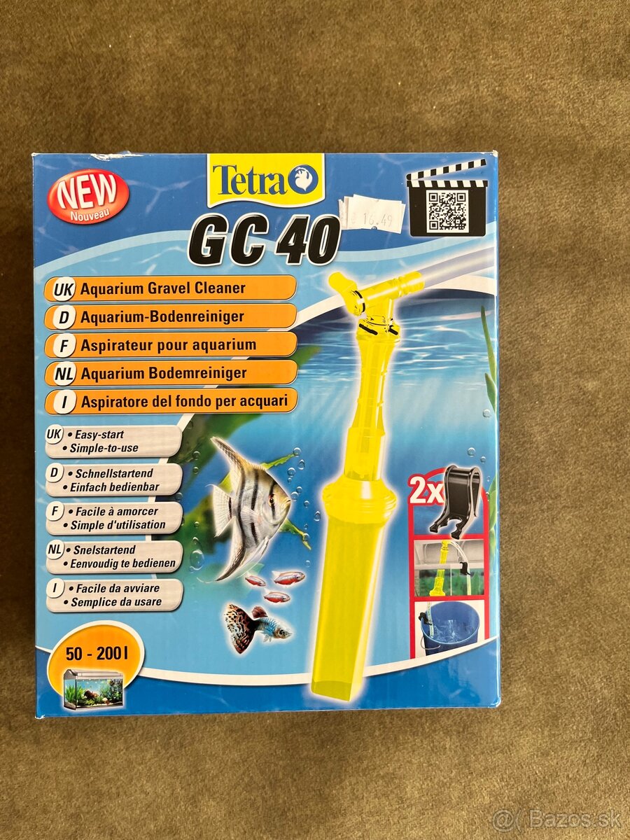 Predám odkalovač Tetra GC40