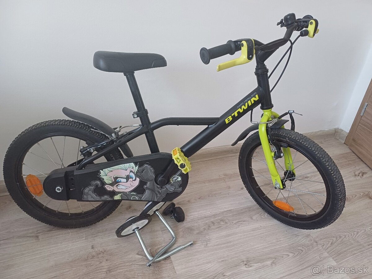 16 palcovy bicykel pre deti od 4,5 do 6 rokov