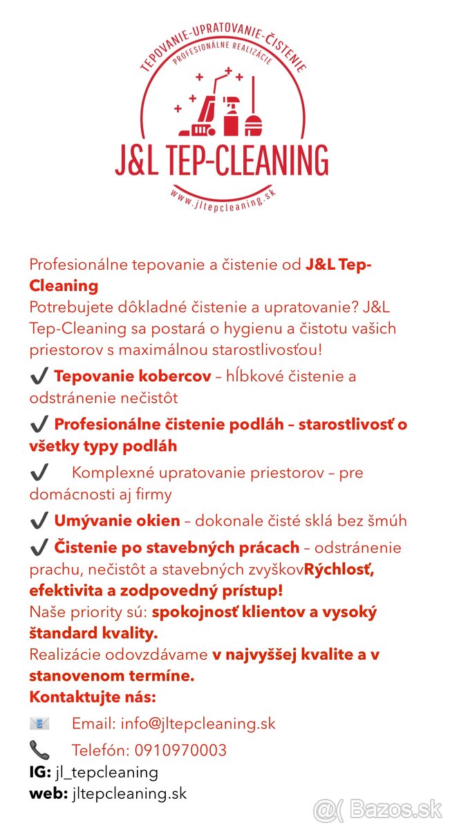 J&L Tep-Cleaning
