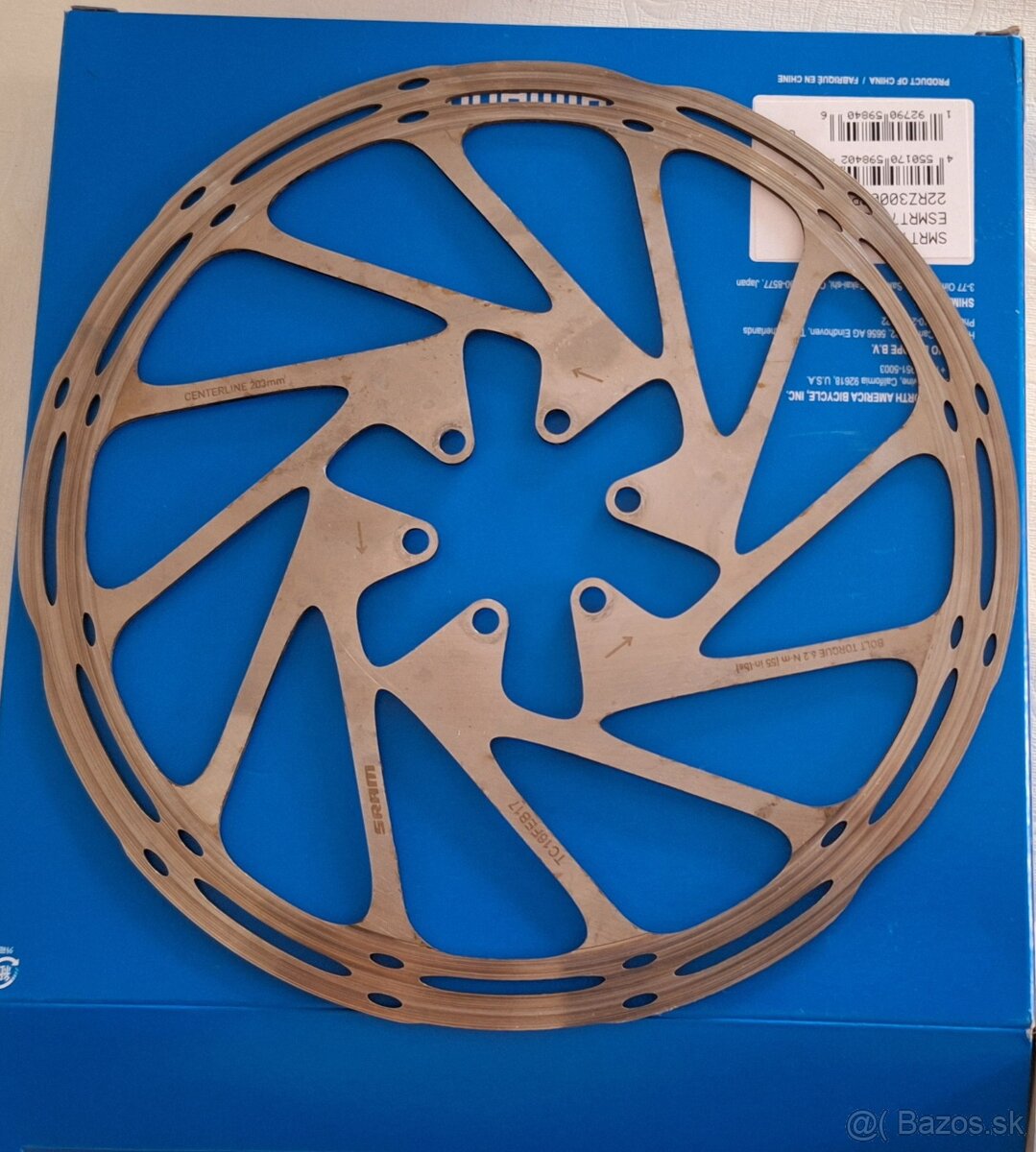 Predam Sram Centerline 203 mm a 180 mm