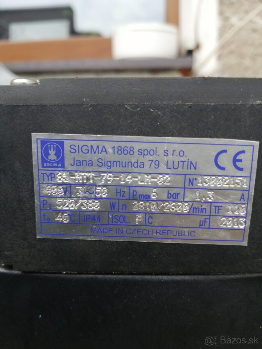 Sigma obehové čerpadlo 65 NTT 79 - 14, 400 V