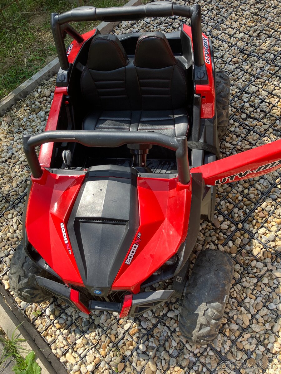 Elektrické autíčko NEW RSX Červené