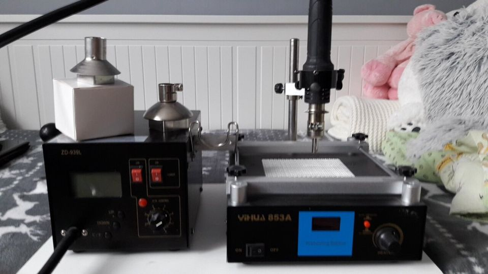TEPLOVZDUŠNÁ STANICA + Predohrev PCB