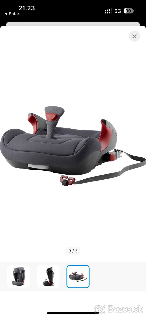 Autosedačka Britax-Römer KIDFIX 2 R Farba: Storm Grey