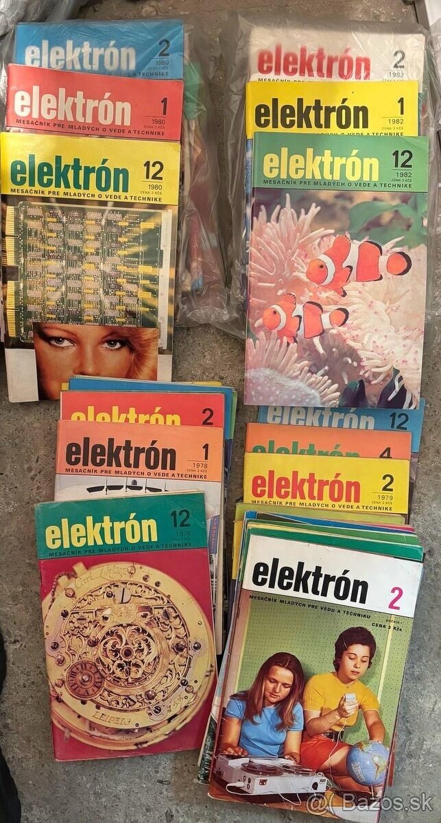 RETRO Casopis elektron