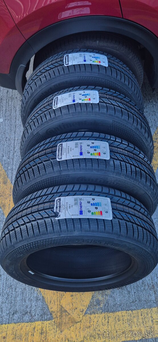Predam 4x zimné pneu Continental wint ts 870 235/55 r18 100H