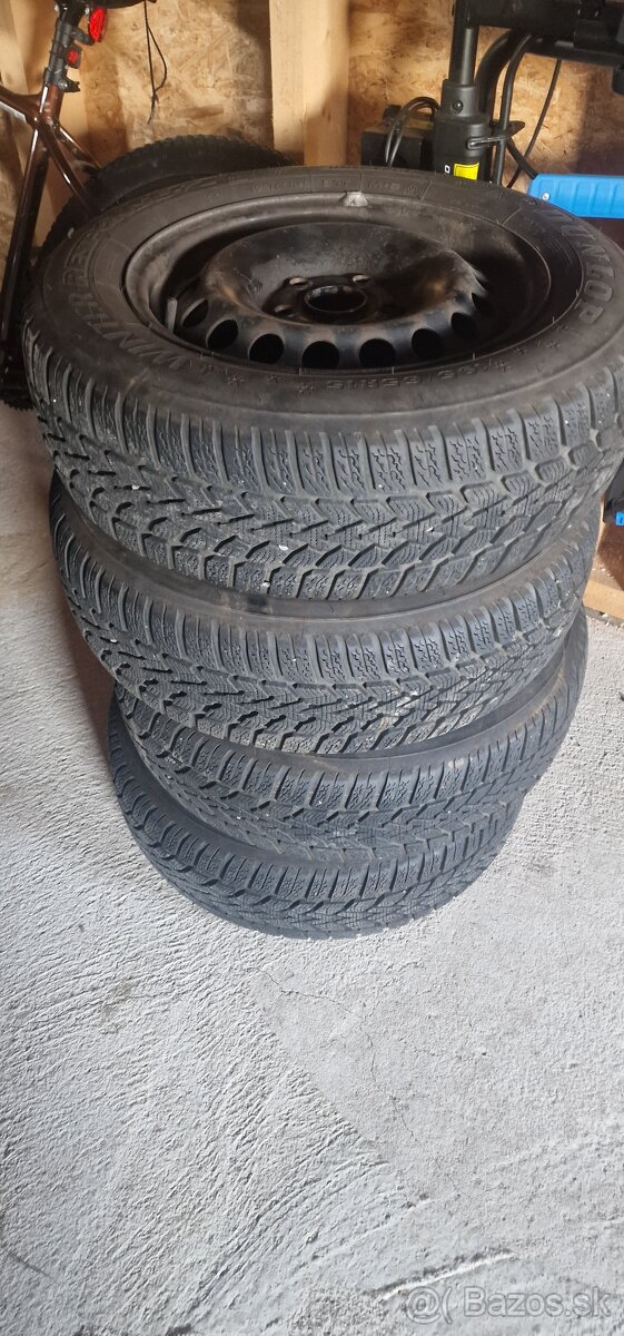 Predám Zimné kolesá 195/65 r15