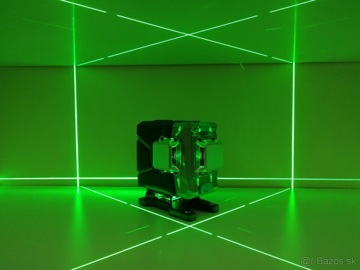 PROFI 3D samonivelačný laser DEKO 12L 360° zelený lúč