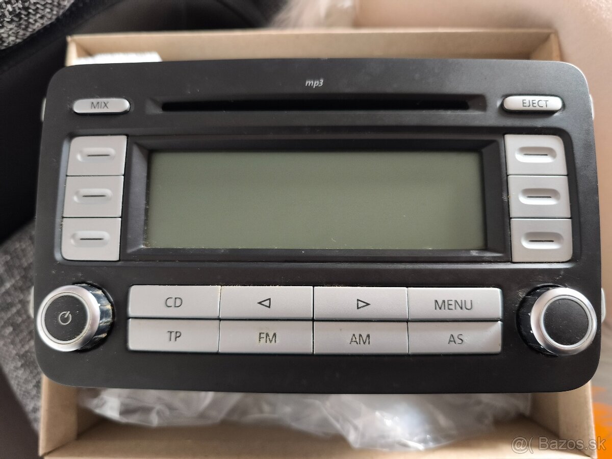 rádio originál vw golf V