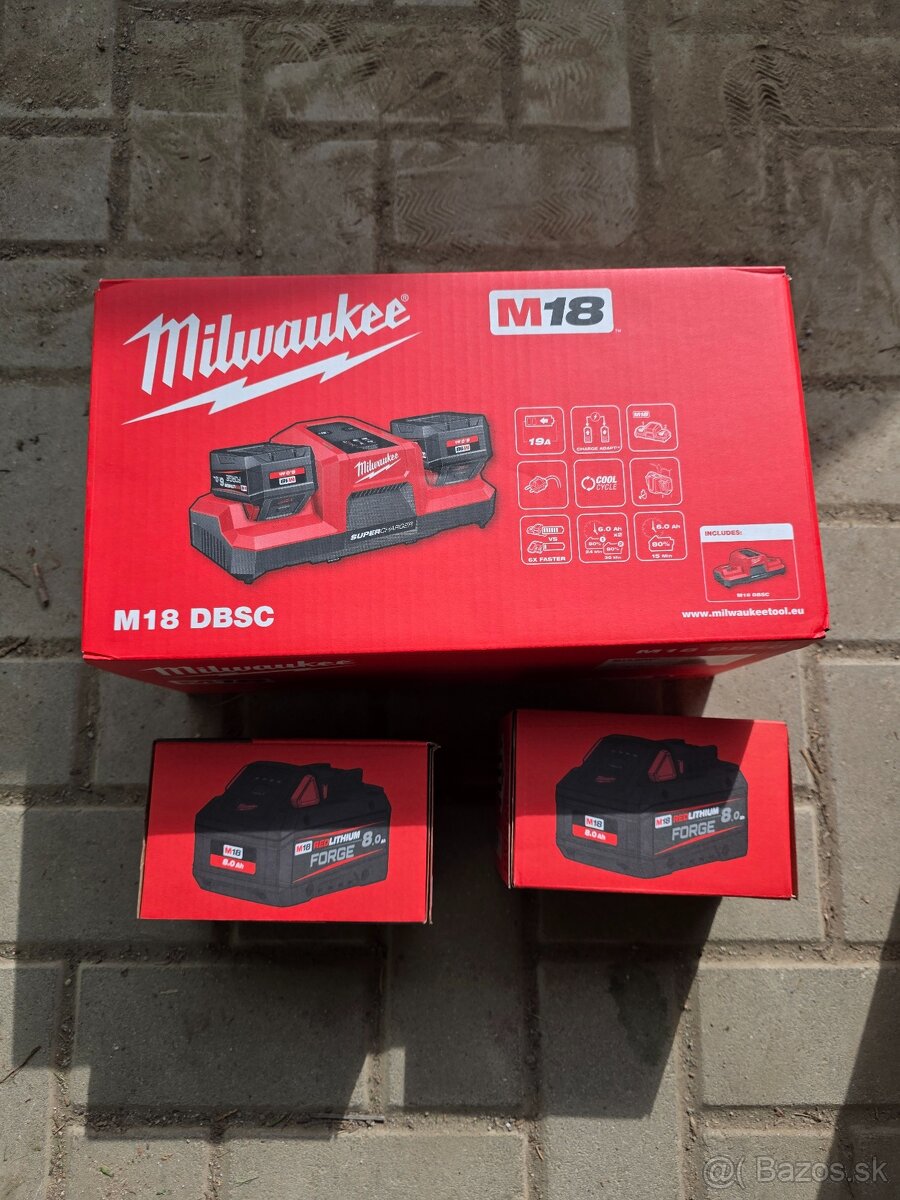 Milwaukee M18 Forge set baterii 8Ah