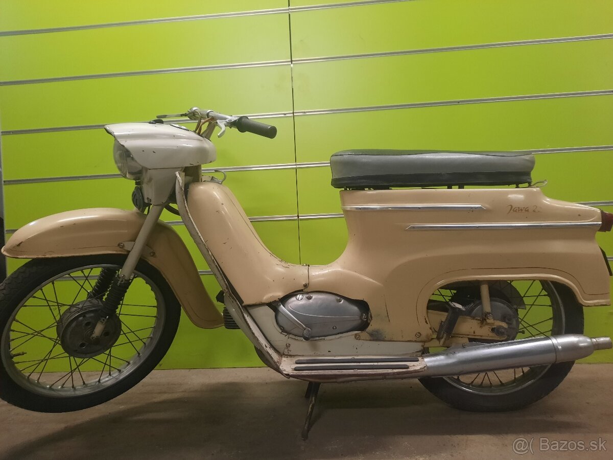 Jawa 20 original stav farba slonova kost