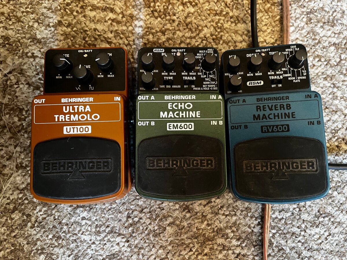 🎸 Predám Behringer efekty (set alebo jednotlivo)