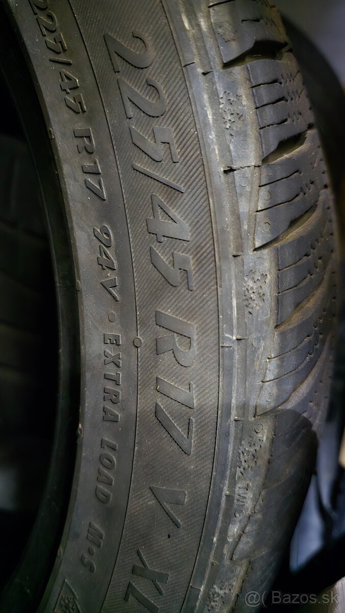 4ks Zimné pneu 225/45 R17 Matador SibirSnow
