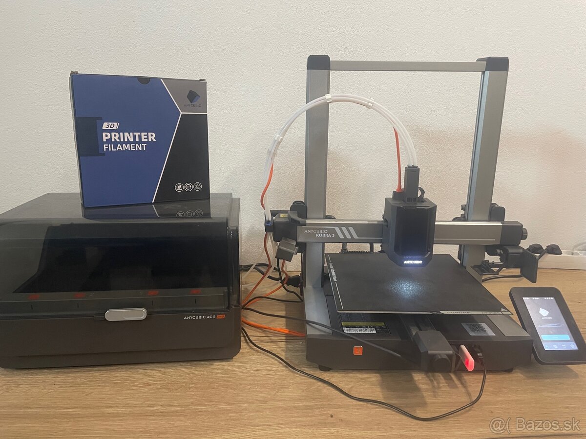 3d tlačiareň Anycubic Kobra 3 Combo